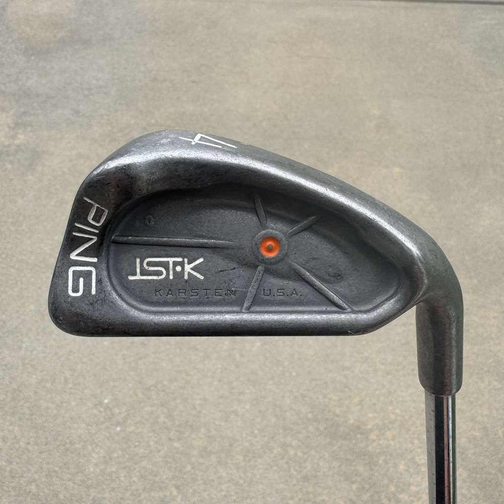 Ping ISI-K 9 Iron Orange‎ Dot RH Steel Shaft Regular Flex 39.5" Original Grip